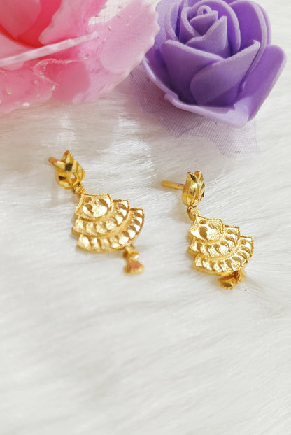 Gold plated ear rings