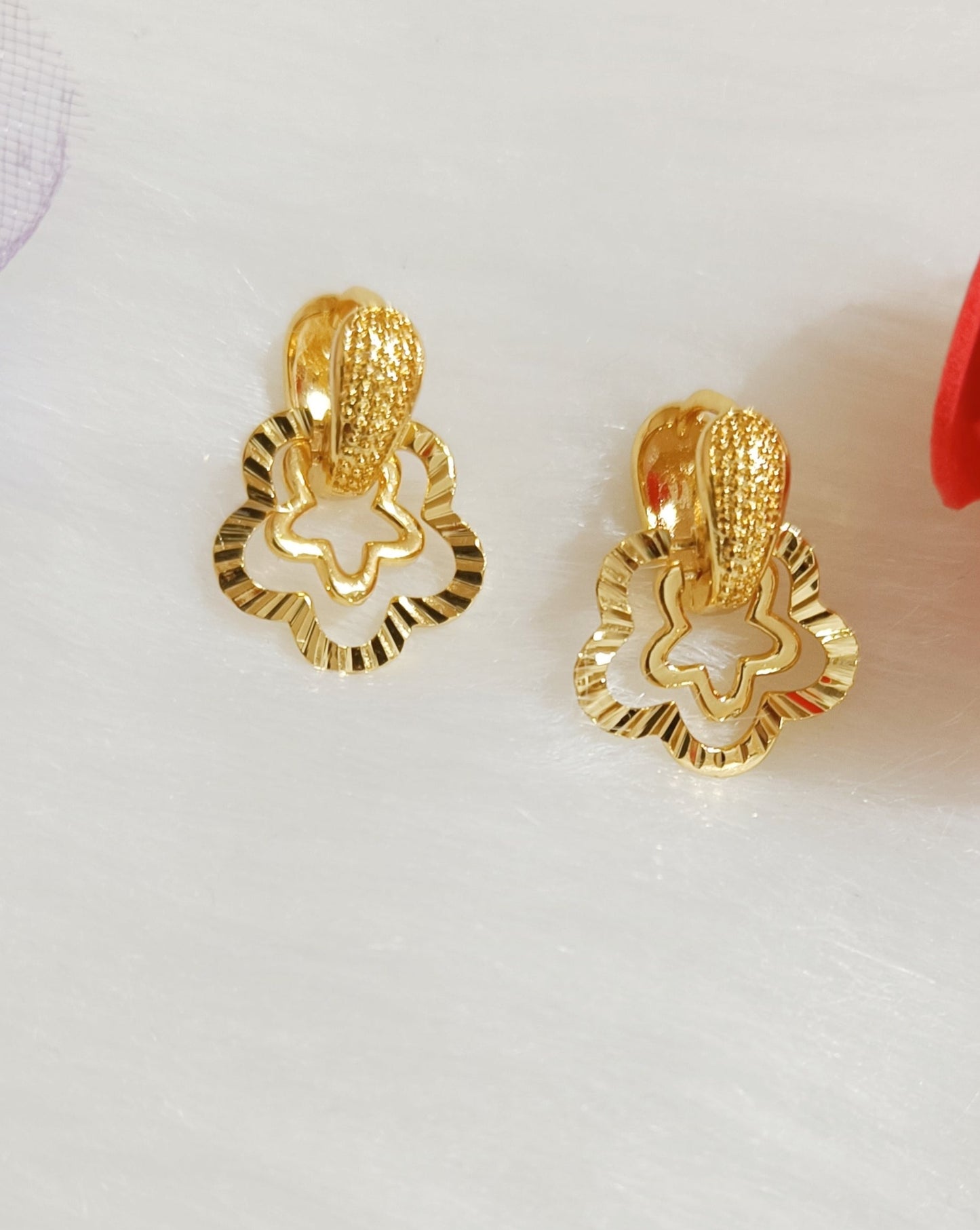 Gold plated Hoops For Women