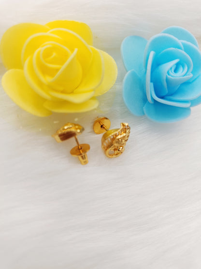 Gold plated tops ear rings