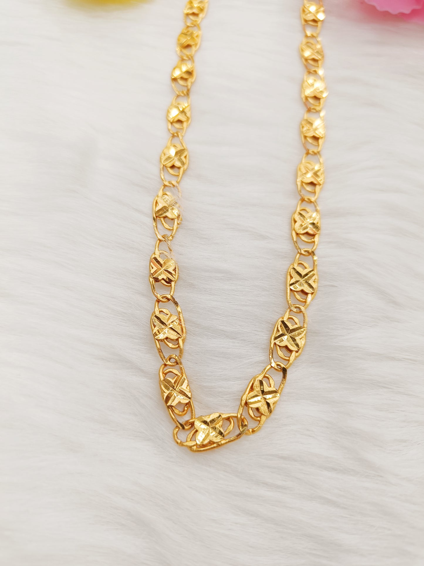 Gold Plated Designer Chain