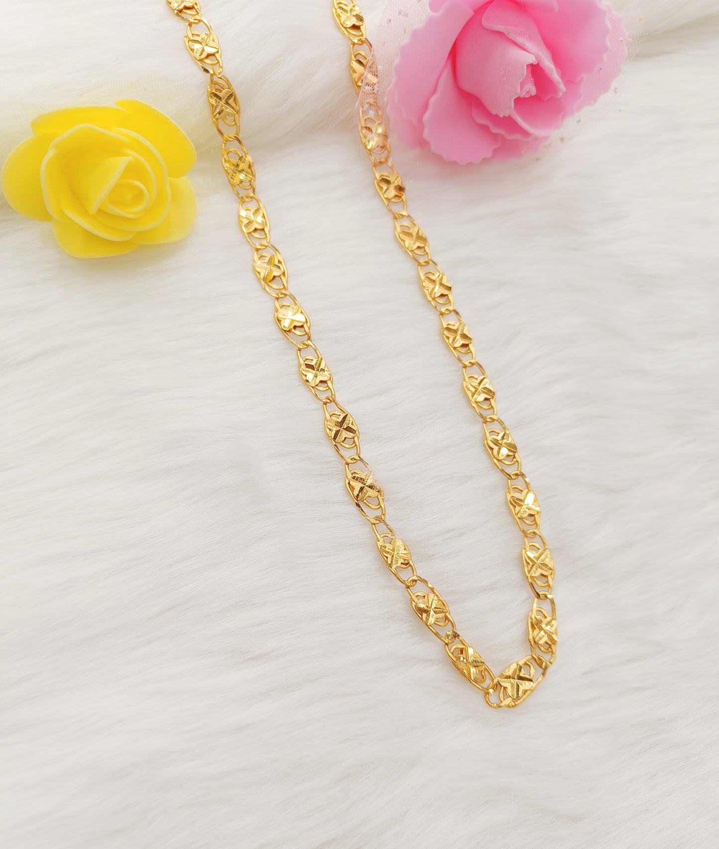 Gold Plated Designer Chain