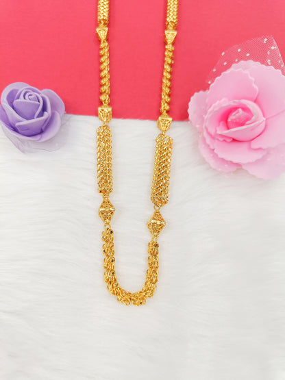 Gold plated Gokul mix design chain