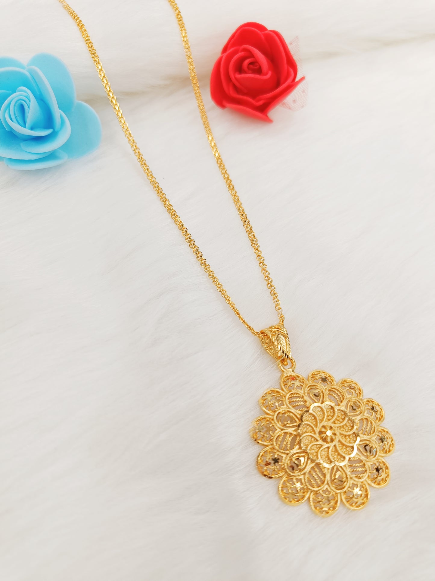 Fine Floral Necklace