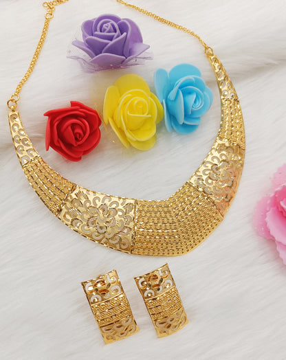 One Gram Gold Plated Necklace