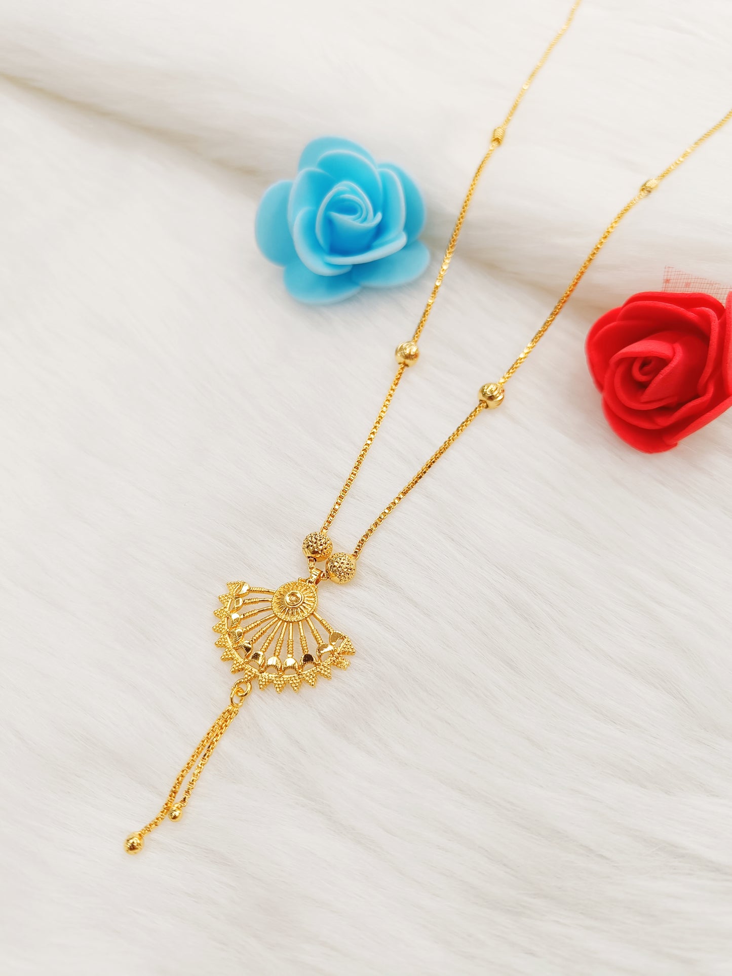 Gold Plated Chain Pendent for Women