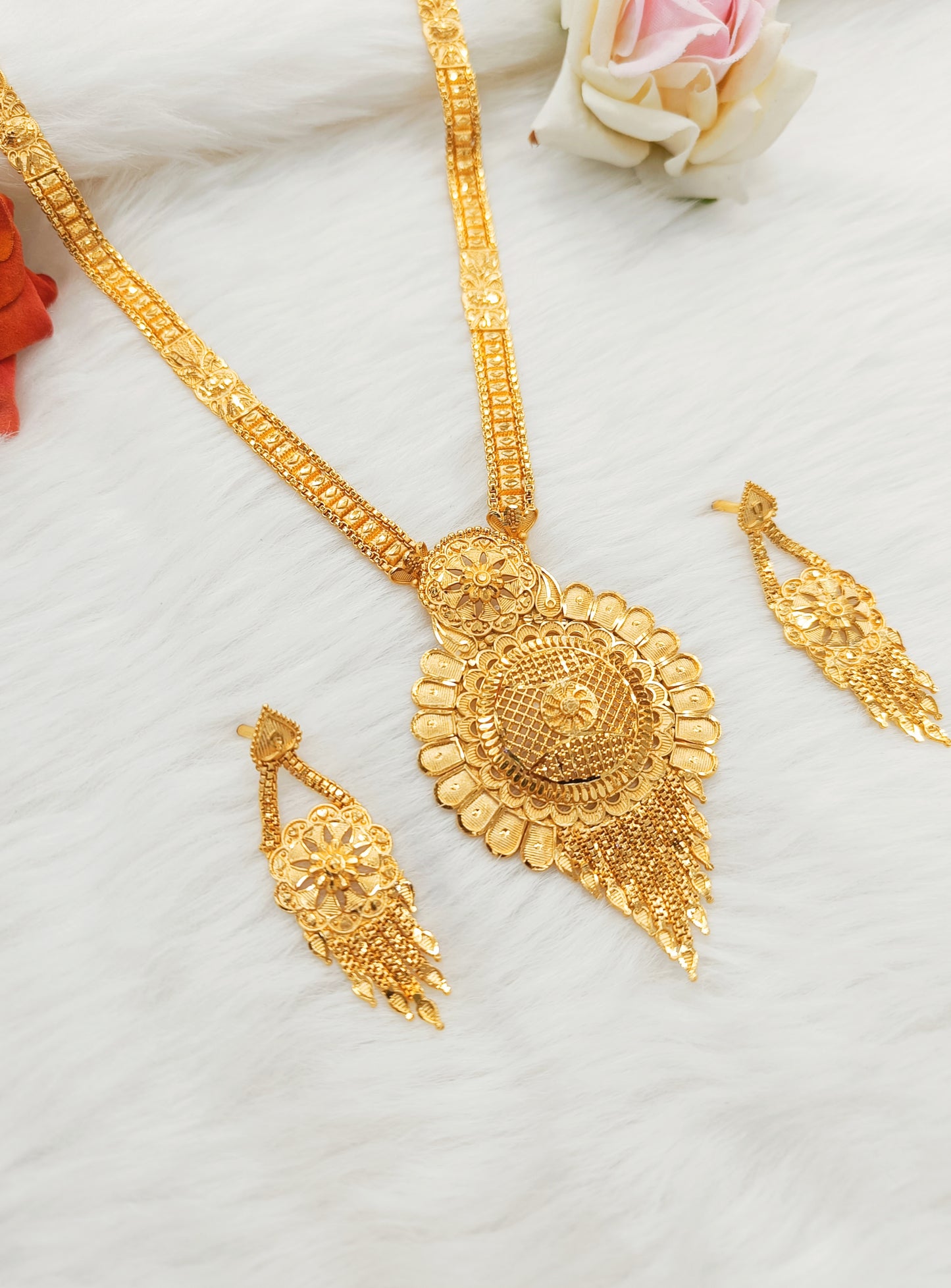 One Gram Gold Plated Necklace set