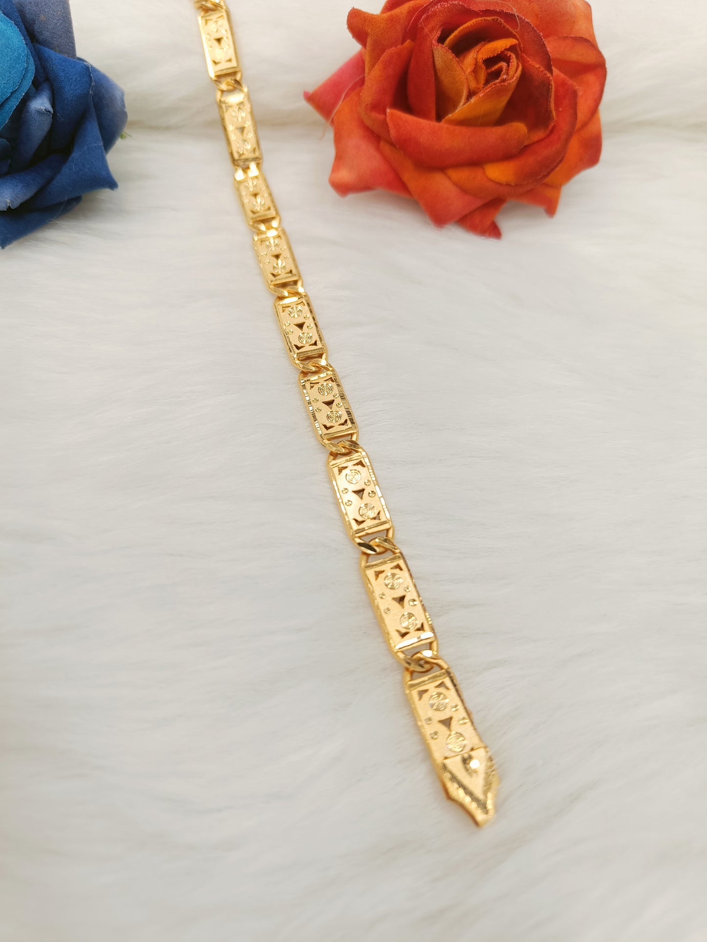 One Gram Gold Plated Nawabi Bracelet for men