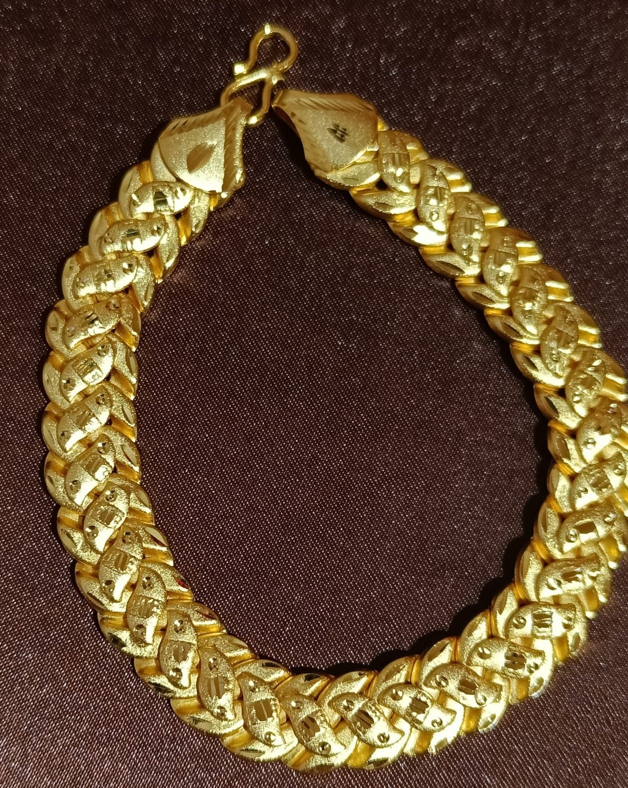 One gram gold plated Bracelet for men